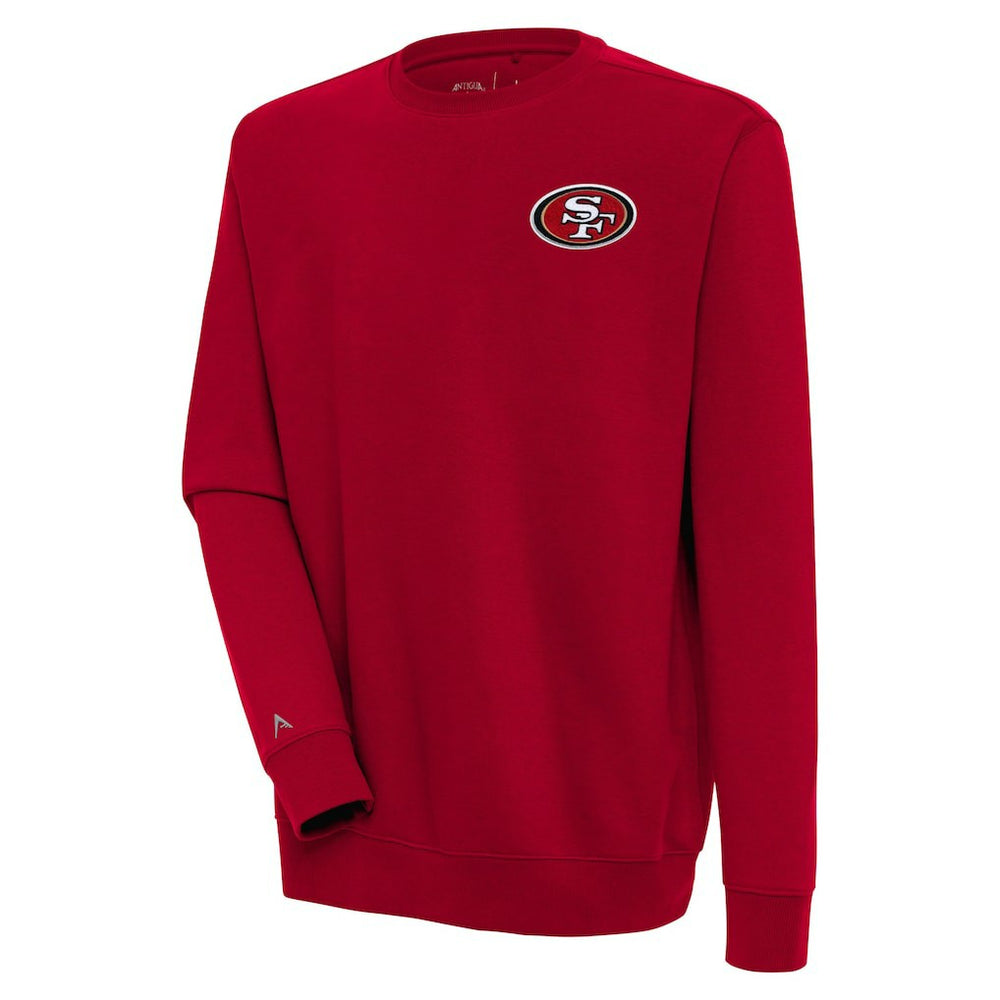 San Francisco 49ers Antigua Victory Pullover Sweatshirt Scarlet