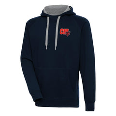 Chicago Bears Antigua Victory Pullover Hoodie Navy