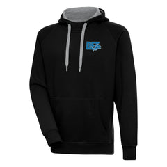 Detroit Lions Antigua Victory Pullover Hoodie Black