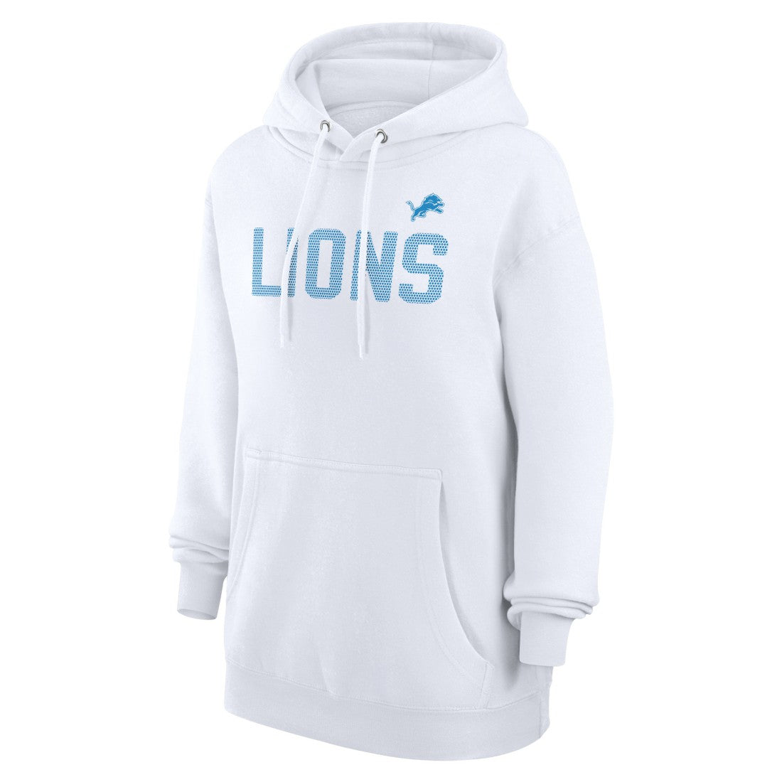 Detroit Lions G-III 4Her by Carl Banks Women's Dot Print Pullover Hoodie White