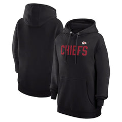 Kansas City Chiefs G-III 4Her by Carl Banks Women's Dot Print Pullover Hoodie Black