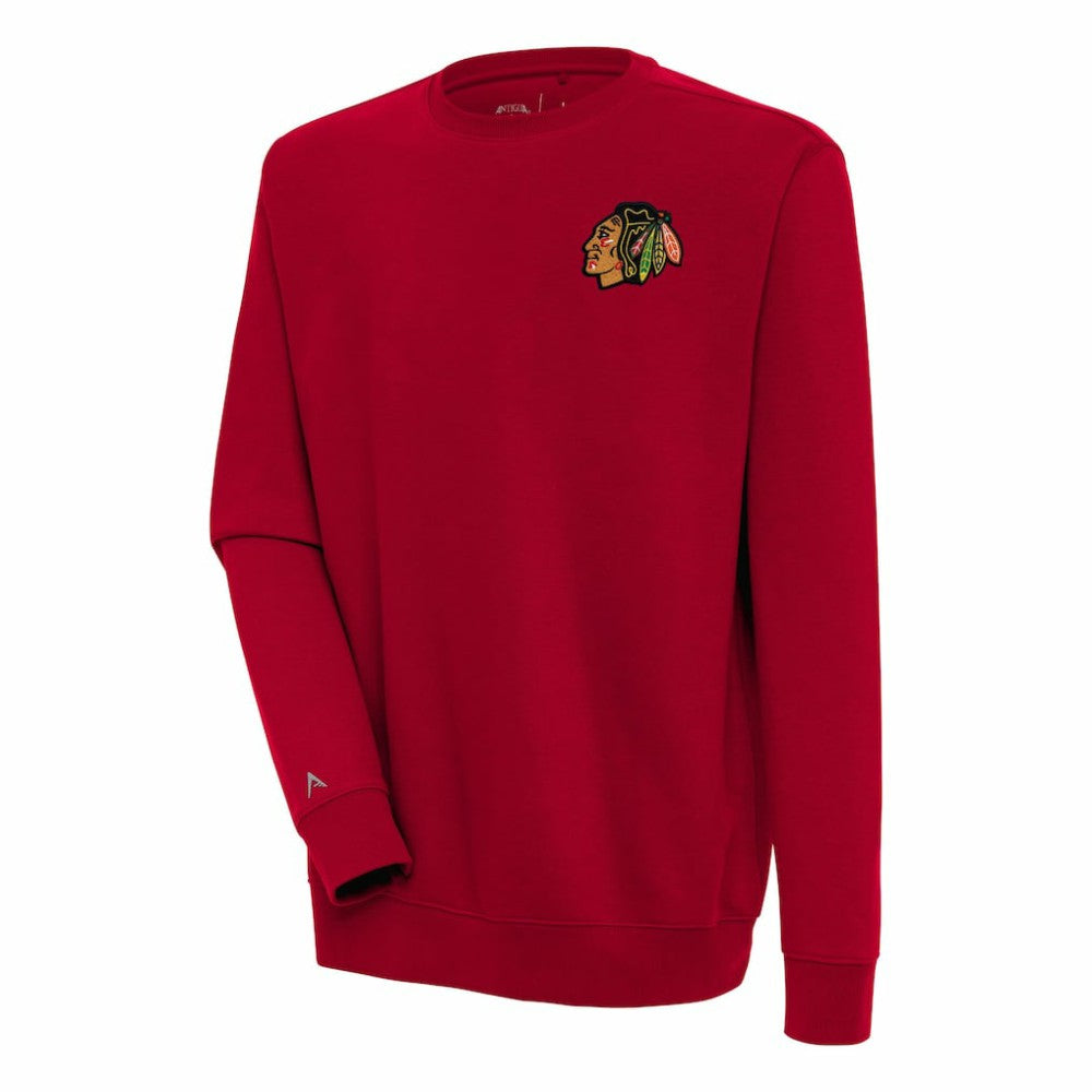 Chicago Blackhawks Antigua Victory Pullover Sweatshirt - Red - NHL 200570999
