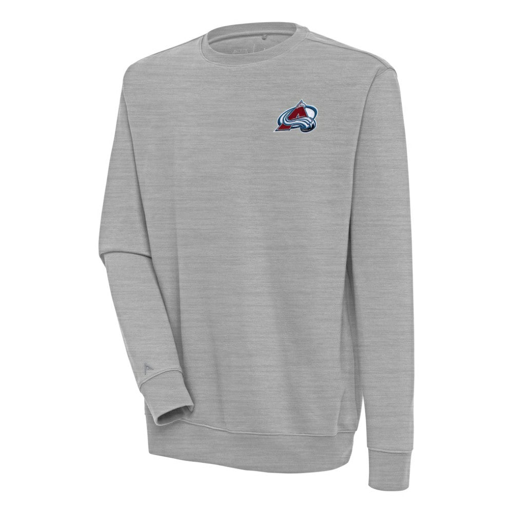 Colorado Avalanche Antigua Victory Pullover Sweatshirt - Heather Gray - NHL 200571002