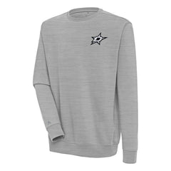 Dallas Stars Antigua Victory Pullover Sweatshirt - Heather Gray - NHL 200571009