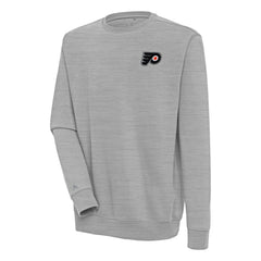Philadelphia Flyers Antigua Victory Pullover Sweatshirt - Heather Gray - NHL 200571064