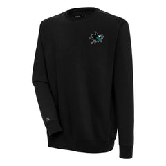 San Jose Sharks Antigua Victory Pullover Sweatshirt - Black - NHL 200571072