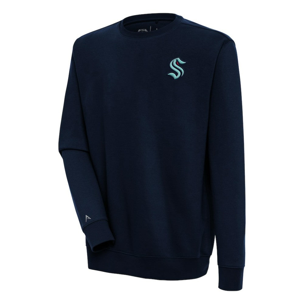 Seattle Kraken Antigua Victory Pullover Sweatshirt - Deep Sea Blue - NHL 200571080