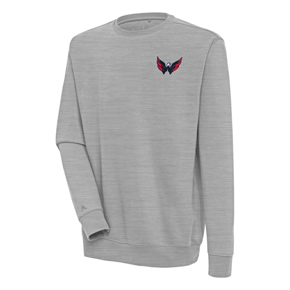 Washington Capitals Antigua Victory Pullover Sweatshirt - Heather Gray - NHL 200571109