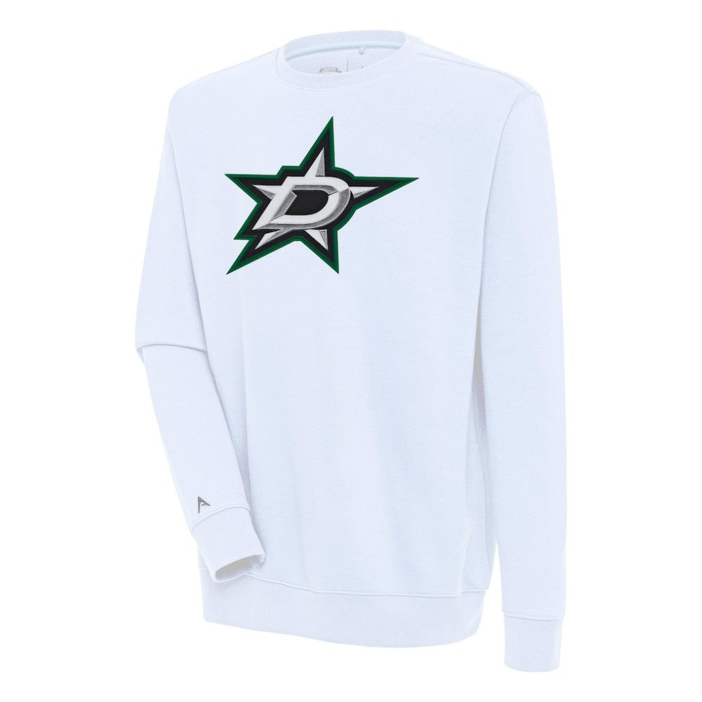 Dallas Stars Antigua Victory Pullover Sweatshirt - White - NHL 200571173