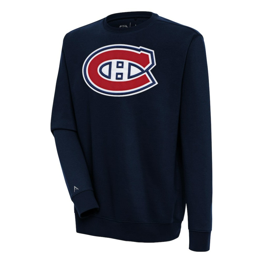 Montreal Canadiens Antigua Victory Pullover Sweatshirt - Navy - NHL 200571194