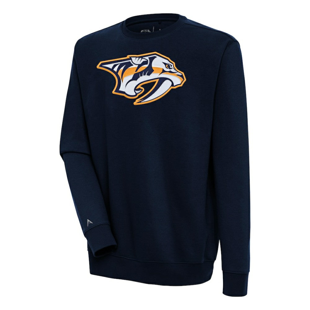 Nashville Predators Antigua Victory Pullover Sweatshirt - Navy - NHL 200571196