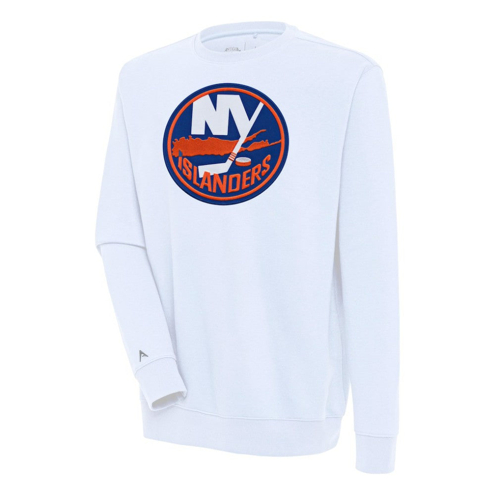 New York Islanders Antigua Victory Pullover Sweatshirt - White - NHL 200571202