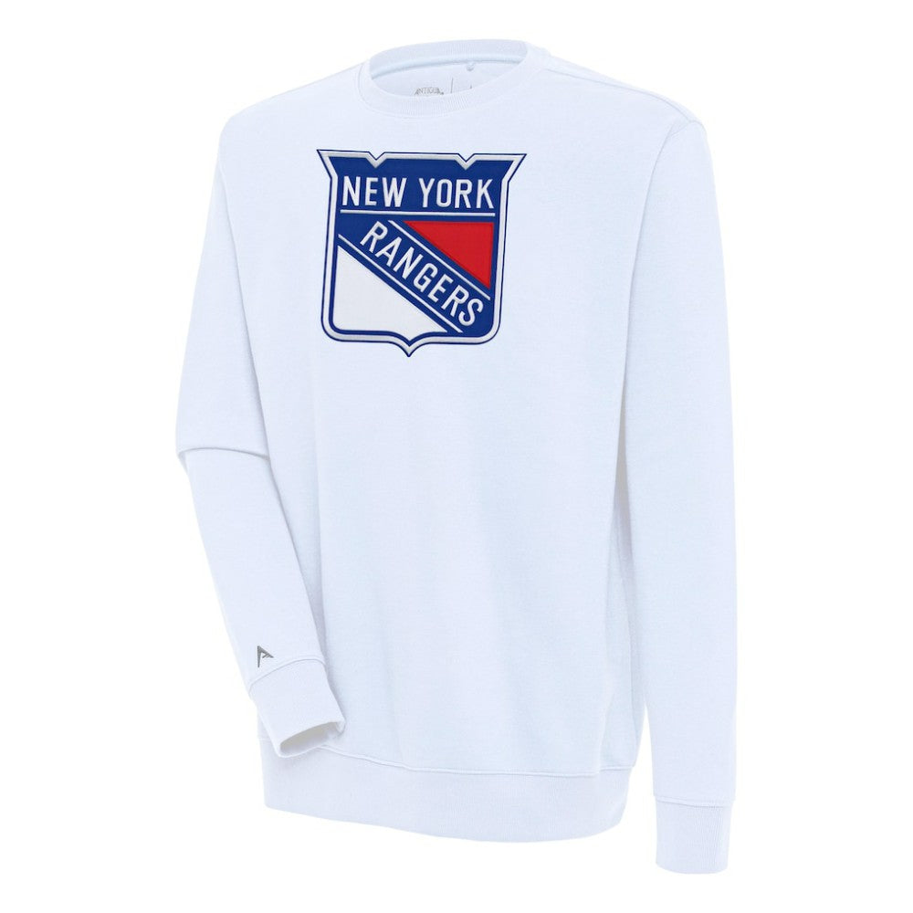 New York Rangers Antigua Victory Pullover Sweatshirt - White - NHL 200571205