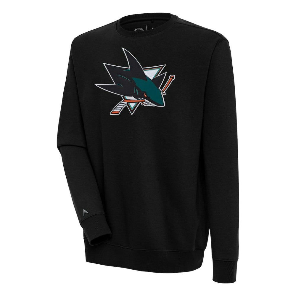 San Jose Sharks Antigua Victory Pullover Sweatshirt - Black - NHL 200571218