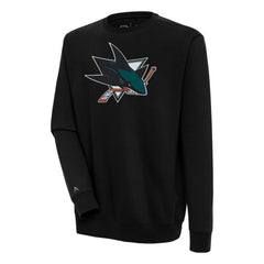 San Jose Sharks Antigua Victory Pullover Sweatshirt - Black - NHL 200571218