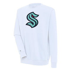 Seattle Kraken Antigua Victory Pullover Sweatshirt - White - NHL 200571220