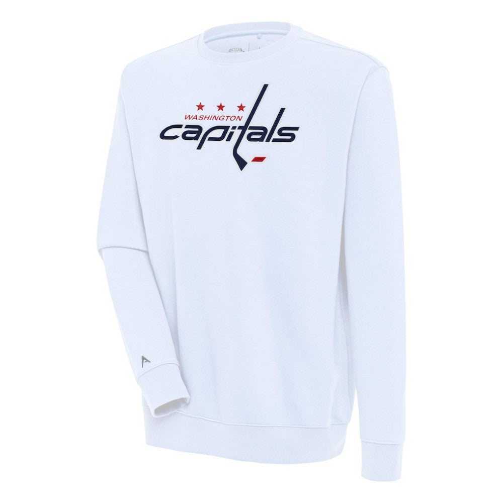 Washington Capitals Antigua Victory Pullover Sweatshirt - White - NHL 200571238