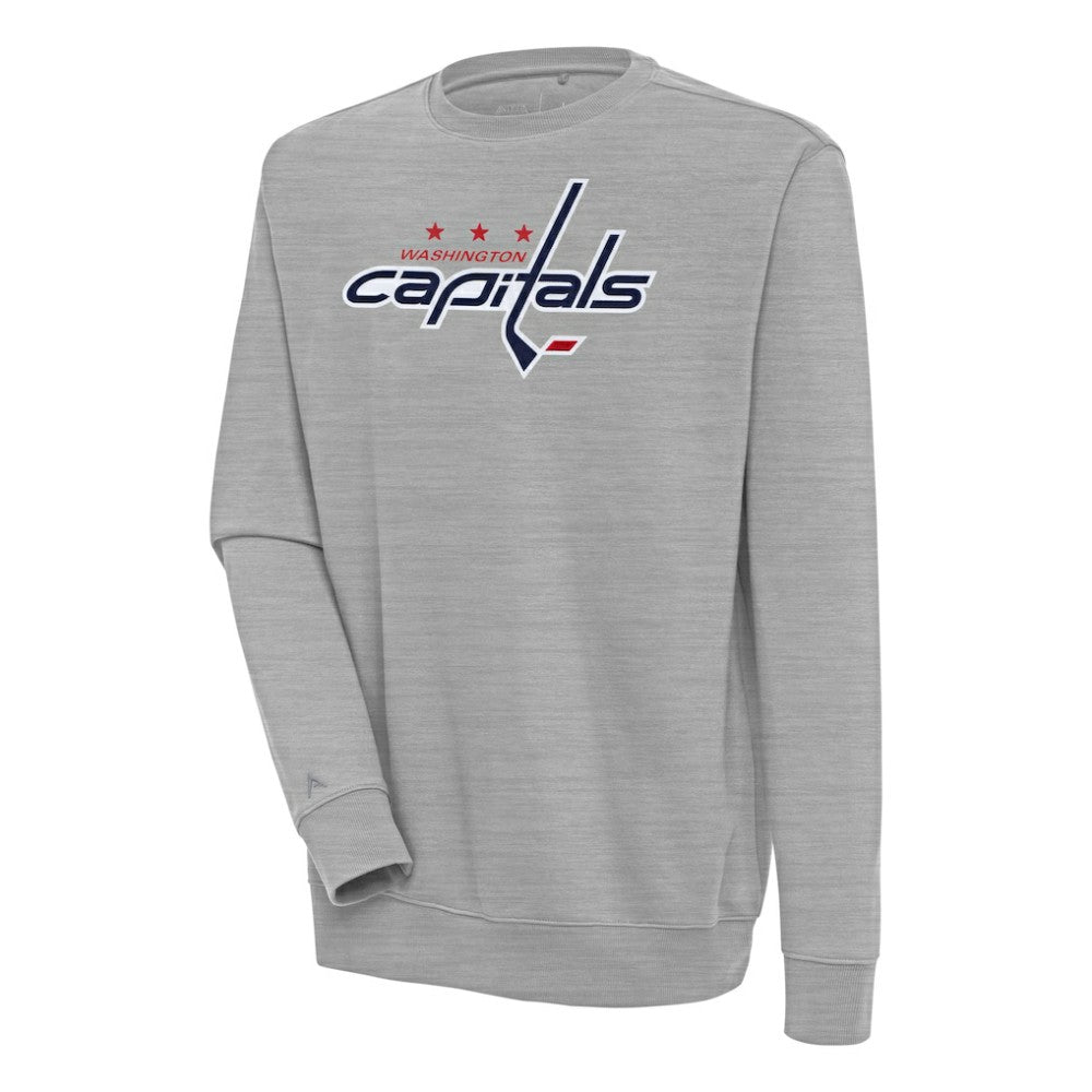 Washington Capitals Antigua Victory Pullover Sweatshirt - Heather Gray - NHL 200571240
