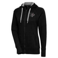 Atlanta Falcons Antigua Women's Victory Full-Zip Hoodie Black