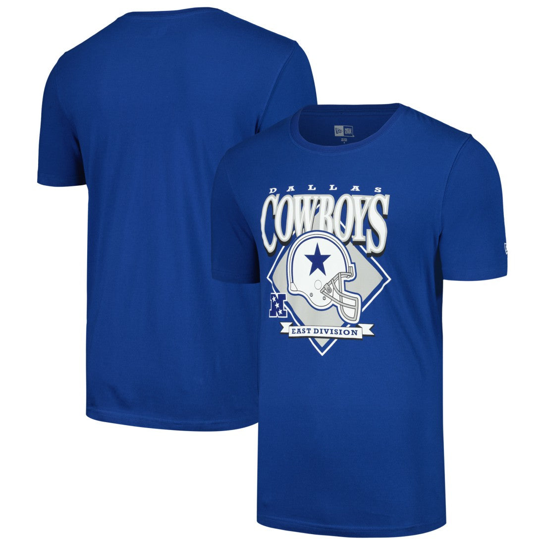 Dallas Cowboys New Era Helmet Historic Marks T-Shirt Royal