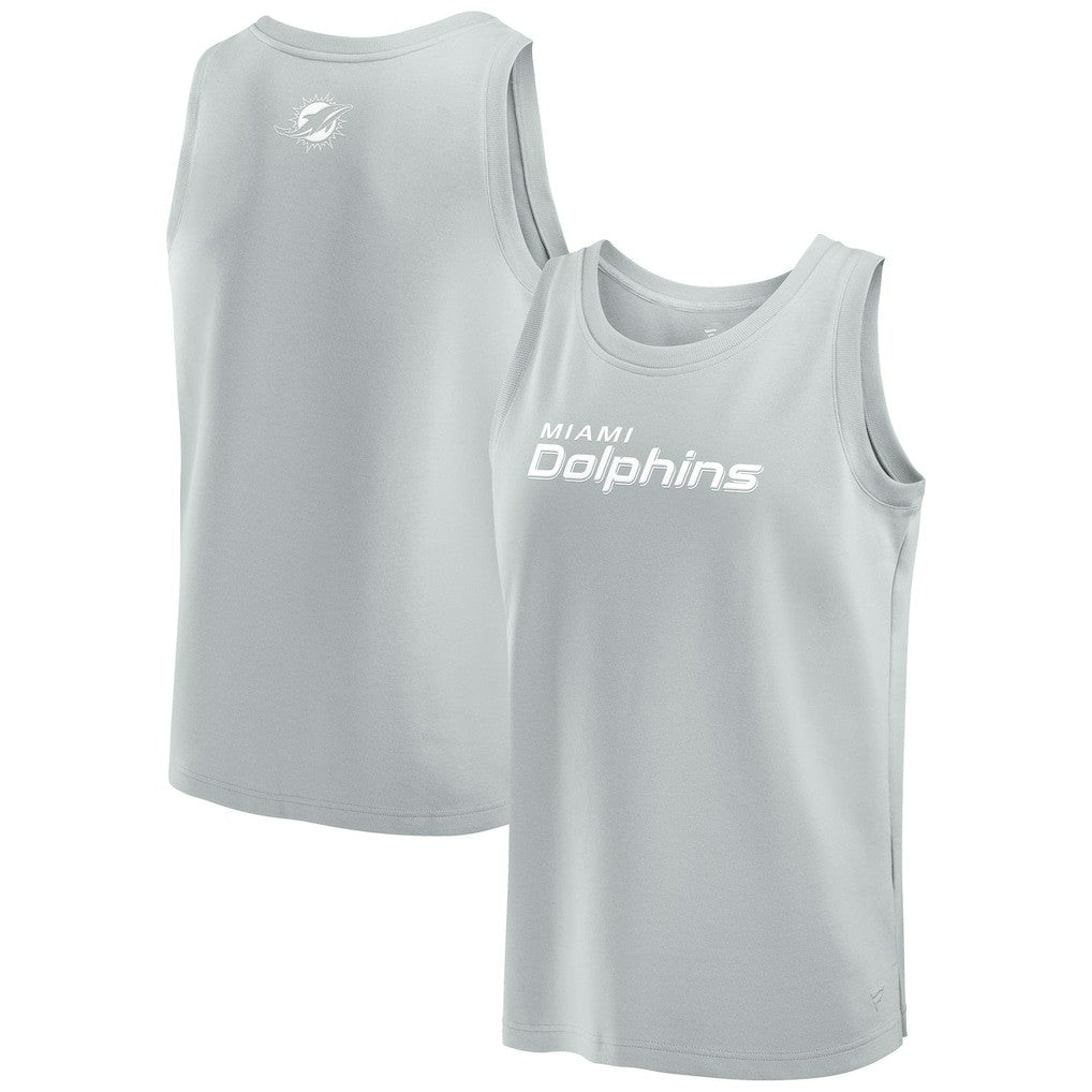 Fanatics Miami Dolphins Elements Tank Top Gray