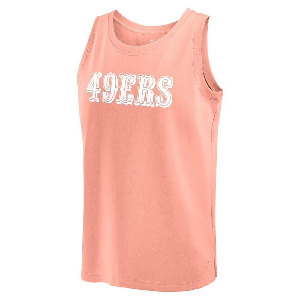 Fanatics San Francisco 49ers Elements Tank Top Coral