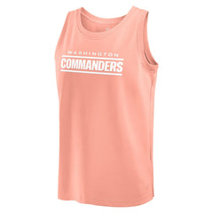Fanatics Washington Commanders Elements Tank Top Coral