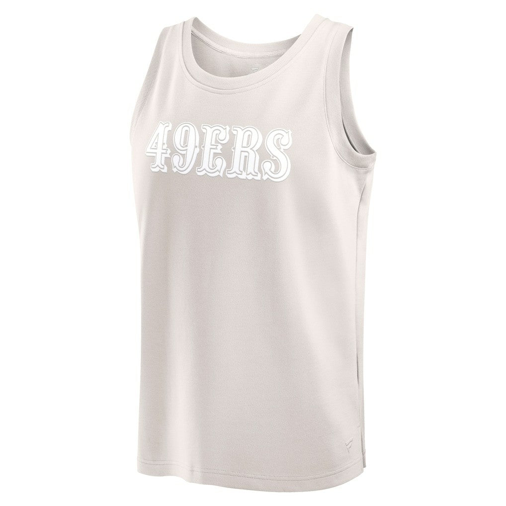 Fanatics San Francisco 49ers Elements Tank Top Cream