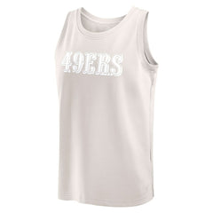 Fanatics San Francisco 49ers Elements Tank Top Cream