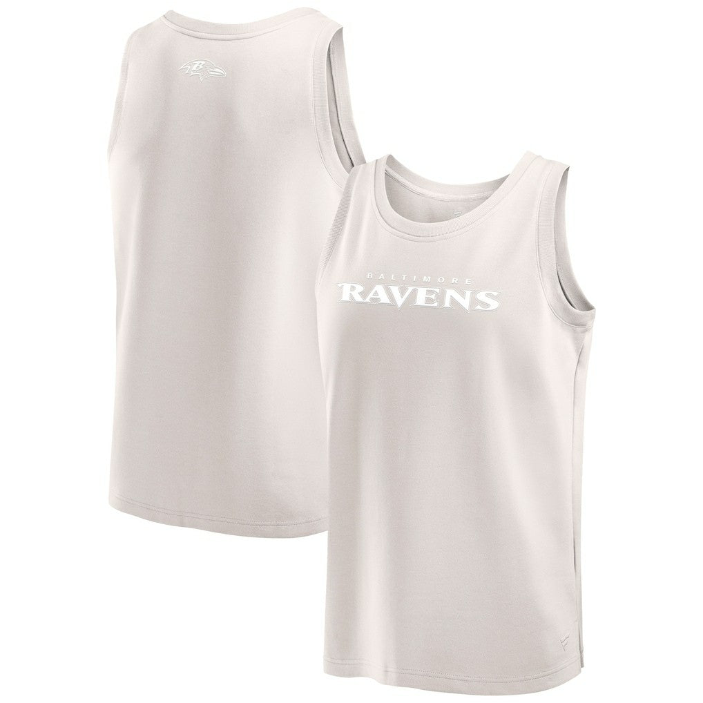 Fanatics Baltimore Ravens Elements Tank Top Cream