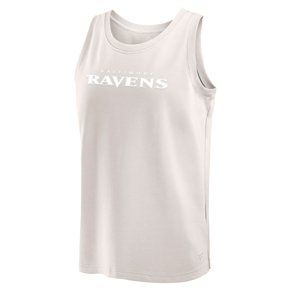Fanatics Baltimore Ravens Elements Tank Top Cream