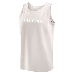 Fanatics Baltimore Ravens Elements Tank Top Cream