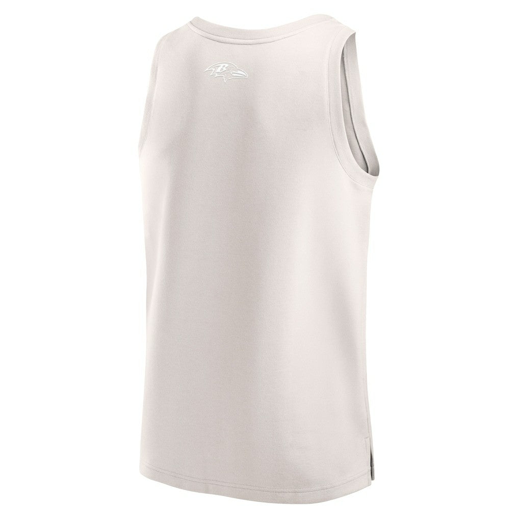 Fanatics Baltimore Ravens Elements Tank Top Cream