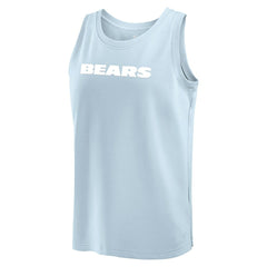 Fanatics Chicago Bears Elements Tank Top Light Blue