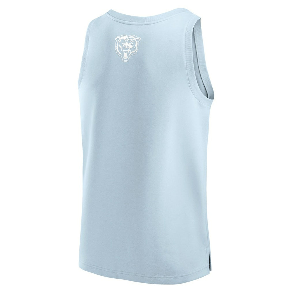 Fanatics Chicago Bears Elements Tank Top Light Blue