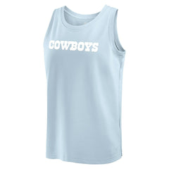 Fanatics Dallas Cowboys Elements Tank Top Light Blue