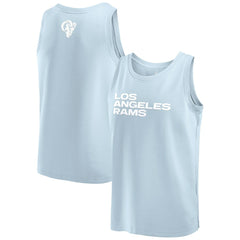 Fanatics Los Angeles Rams Elements Tank Top Light Blue