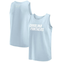 Fanatics Carolina Panthers Elements Tank Top Light Blue
