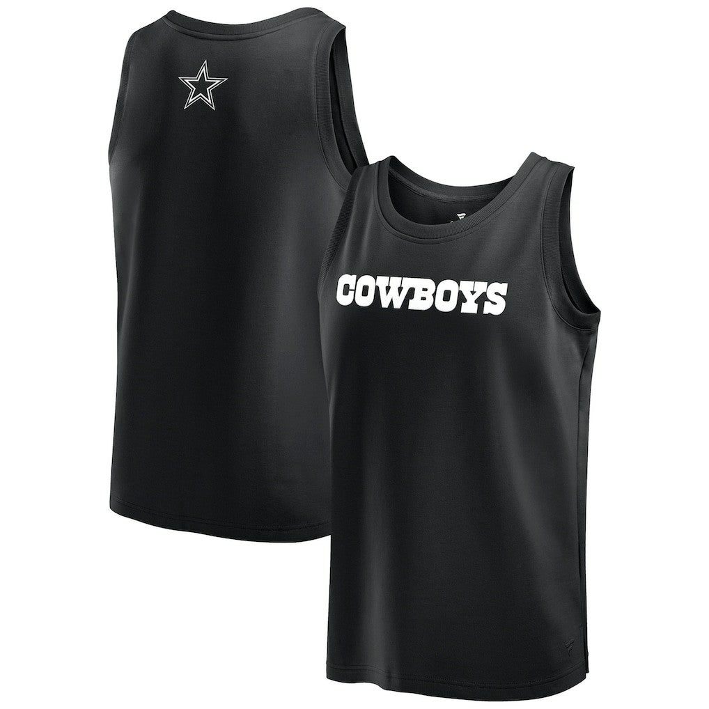 Fanatics Dallas Cowboys Elements Tank Top Black