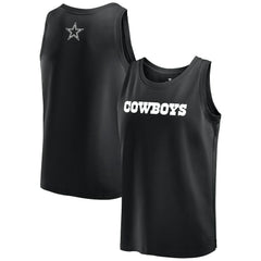 Fanatics Dallas Cowboys Elements Tank Top Black