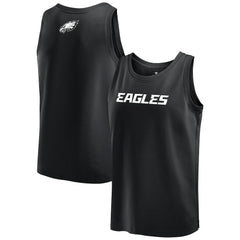 Fanatics Philadelphia Eagles Elements Tank Top Black