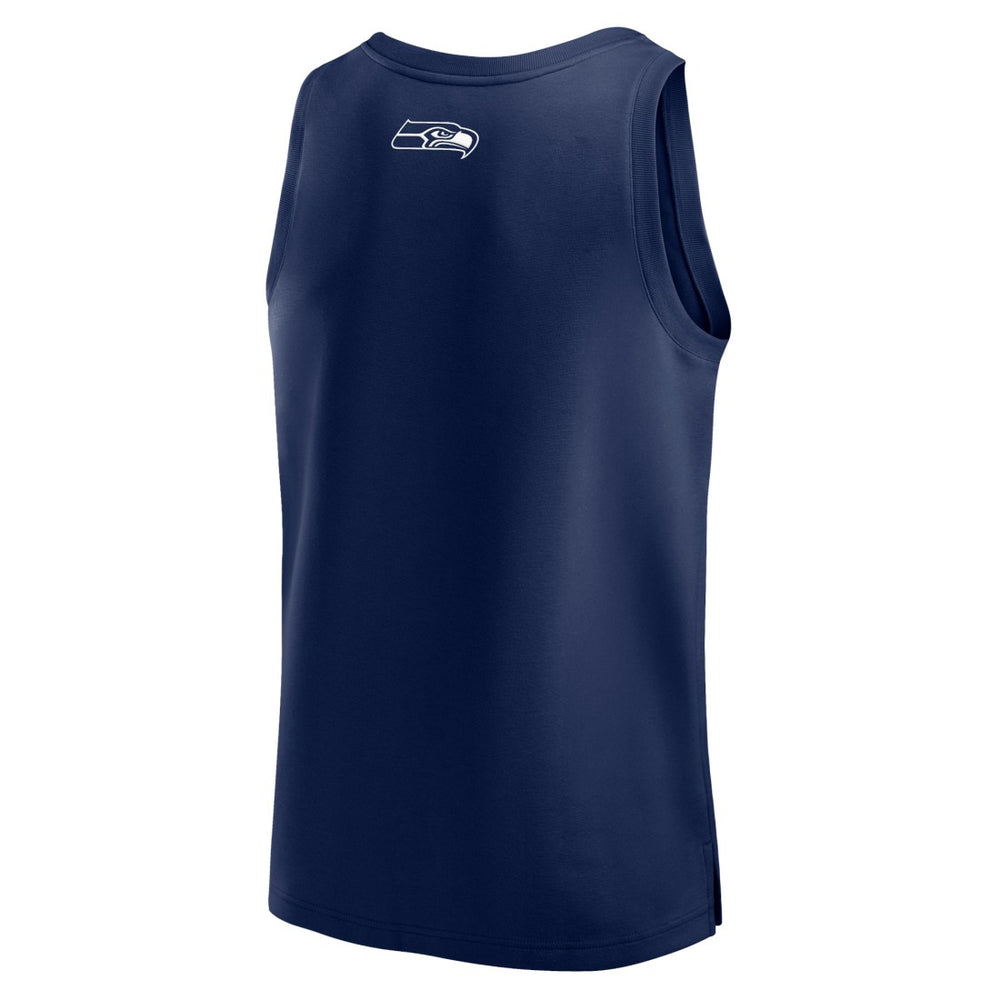 Fanatics Seattle Seahawks Elements Tank Top College Navy