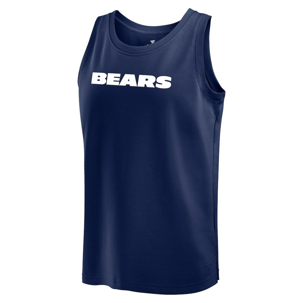 Fanatics Chicago Bears Elements Tank Top Navy