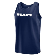 Fanatics Chicago Bears Elements Tank Top Navy