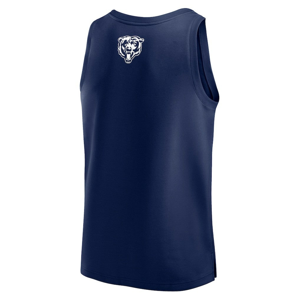 Fanatics Chicago Bears Elements Tank Top Navy