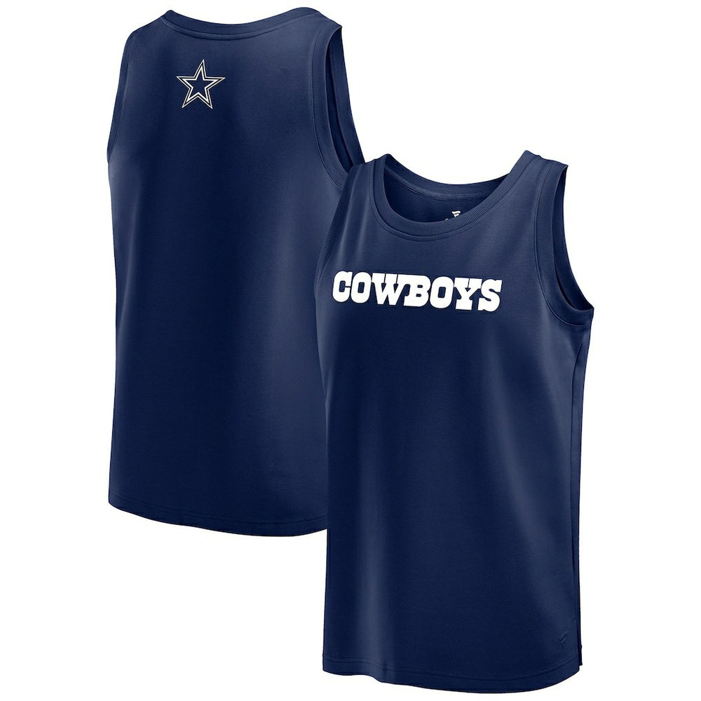 Fanatics Dallas Cowboys Elements Tank Top Navy