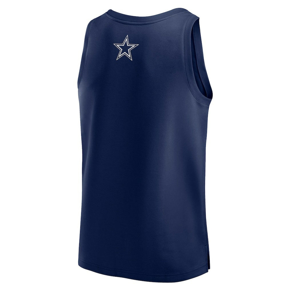 Fanatics Dallas Cowboys Elements Tank Top Navy