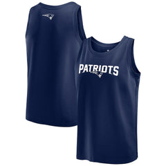 Fanatics New England Patriots Elements Tank Top Navy