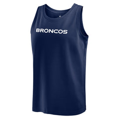 Fanatics Denver Broncos Elements Tank Top Navy