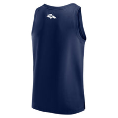 Fanatics Denver Broncos Elements Tank Top Navy